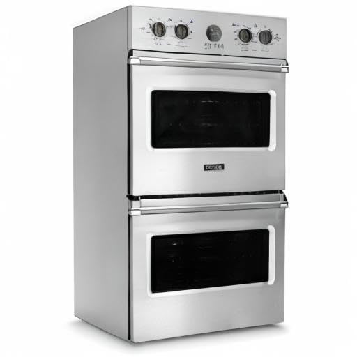 VIKING VDOE530SS Commercial Double Thermal Convection Oven - Stainless Steel Construction for Bakeries, Restaurants & Catering Businesses