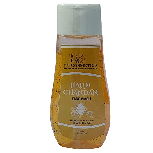 Haldi Chandan Face Wash for All Skin Types - Natural Turmeric & Sandalwood Cleanser for Glowing Skin | Perfect for Daily Skincare & Acne Treatment