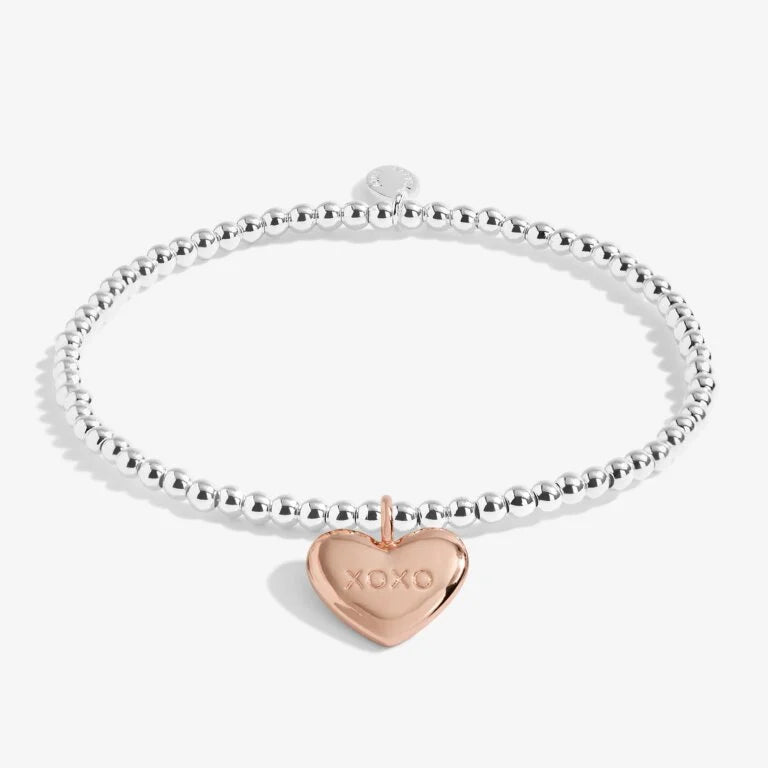 Joma Jewellery Bracelet - A Little Hugs and Kisses Charm Bracelet for Women | Perfect Gift for Birthday, Anniversary & Valentine's Day | Elegant Everyday Wear & Special Occasions