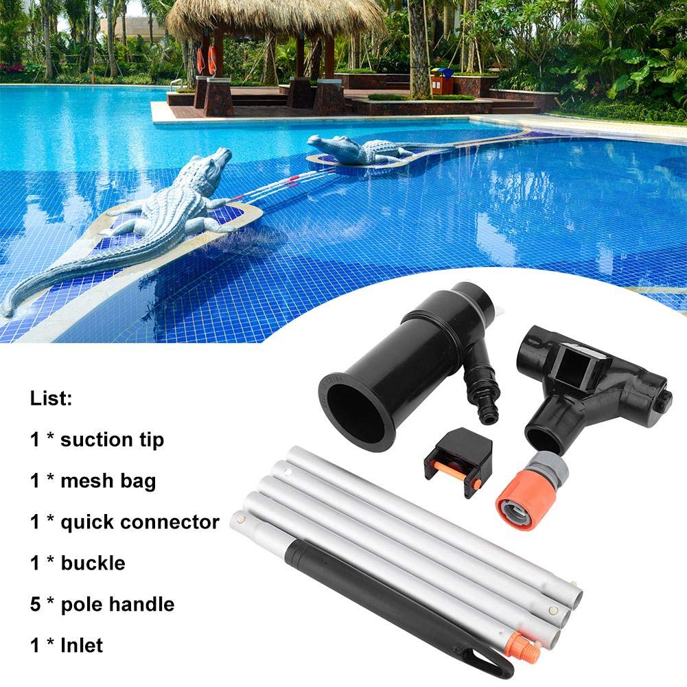 **Portable Swimming Pool Vacuum Cleaner - Automatic Pool Jet Cleaner for In-Ground Pools, Spas, Hot Tubs & Fountains - Ideal for Quick Pool Maintenance & Water Feature Cleaning**