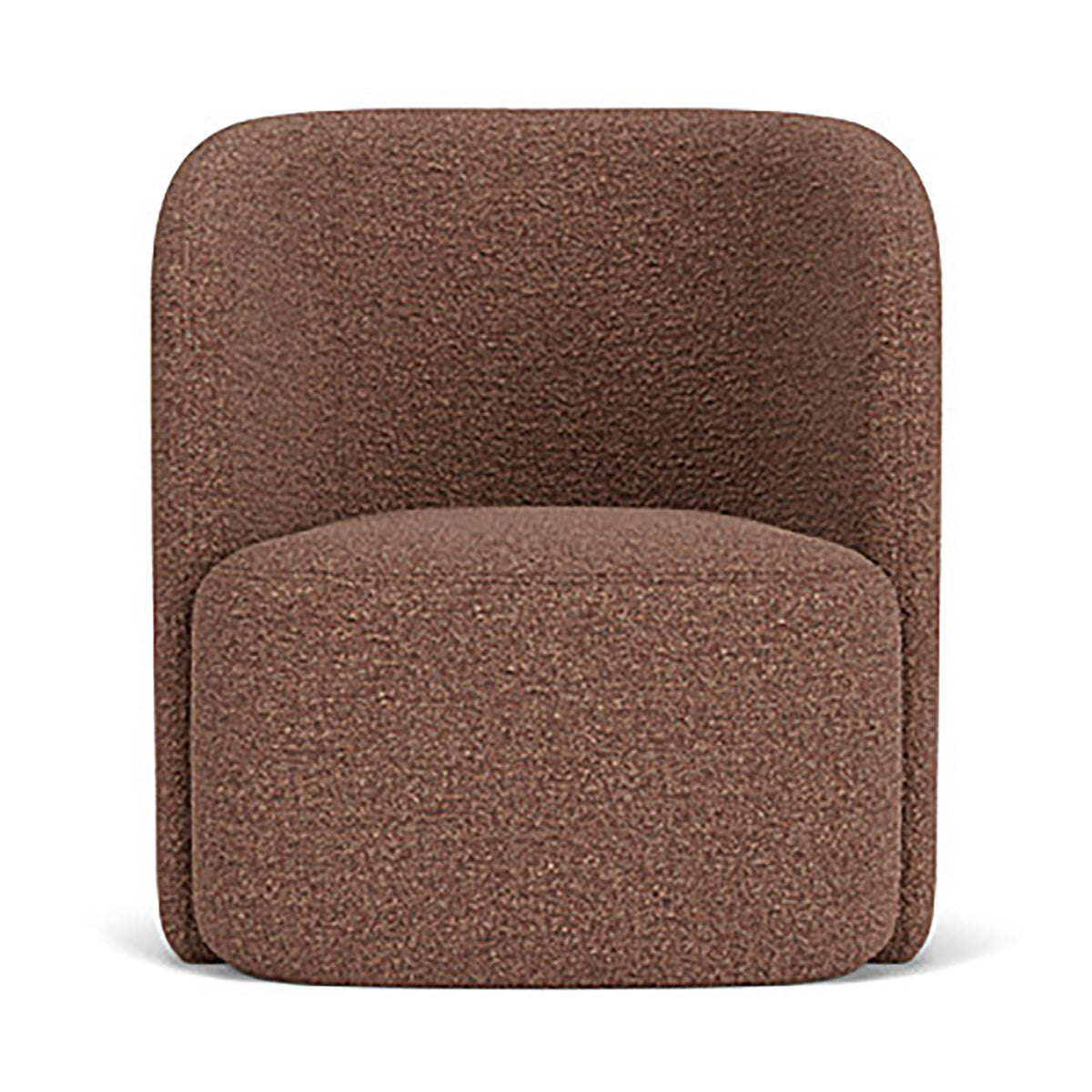 Blair Boucle Swivel Chair - Modern Velvet Accent Chair with 360° Rotation, Mid-Century Style Lounge Chair for Living Room, Bedroom, Office & Reading Nook