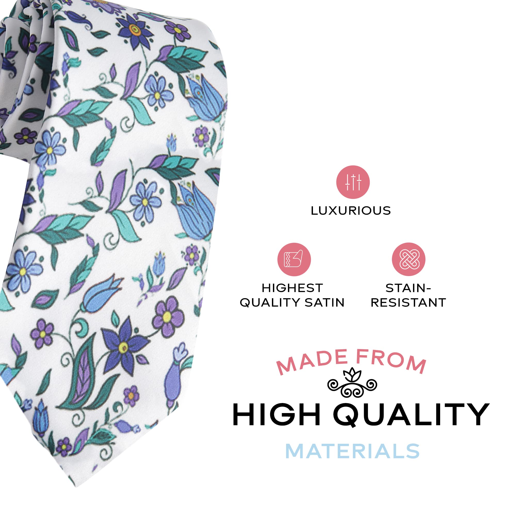 Stylish Men's Necktie for Business & Formal Occasions - Premium Silk Tie for Office, Weddings & Special Events