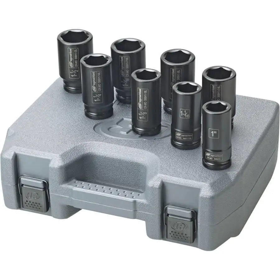 IR 3/4 SAE Deep Well Socket Set (8-Piece) - SK6H8LN - Perfect for Automotive Repairs & DIY Projects