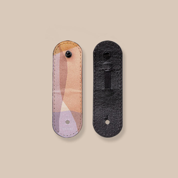 Eco-Friendly Mixed Layers Cord Wrap - Sustainable Cable Organizer for Home, Office & Travel - Perfect for Organizing Cords, Wires & Headphones
