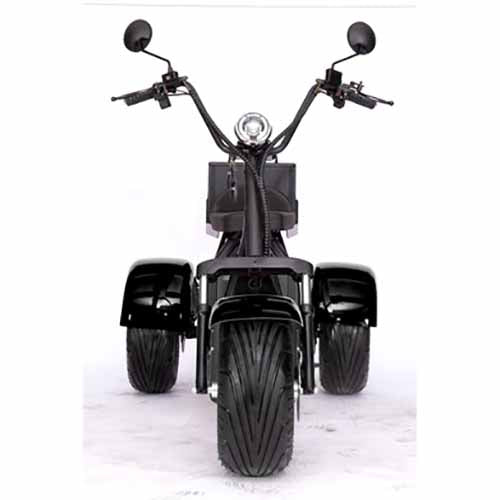 2000W 60V Electric Fat Tire Trike - 3 Wheel Scooter Moped Bike with Golf Rack, Similar to CityCoco Bike CT 3G - Perfect for Commuting, Golf Course Transport & Urban Adventure