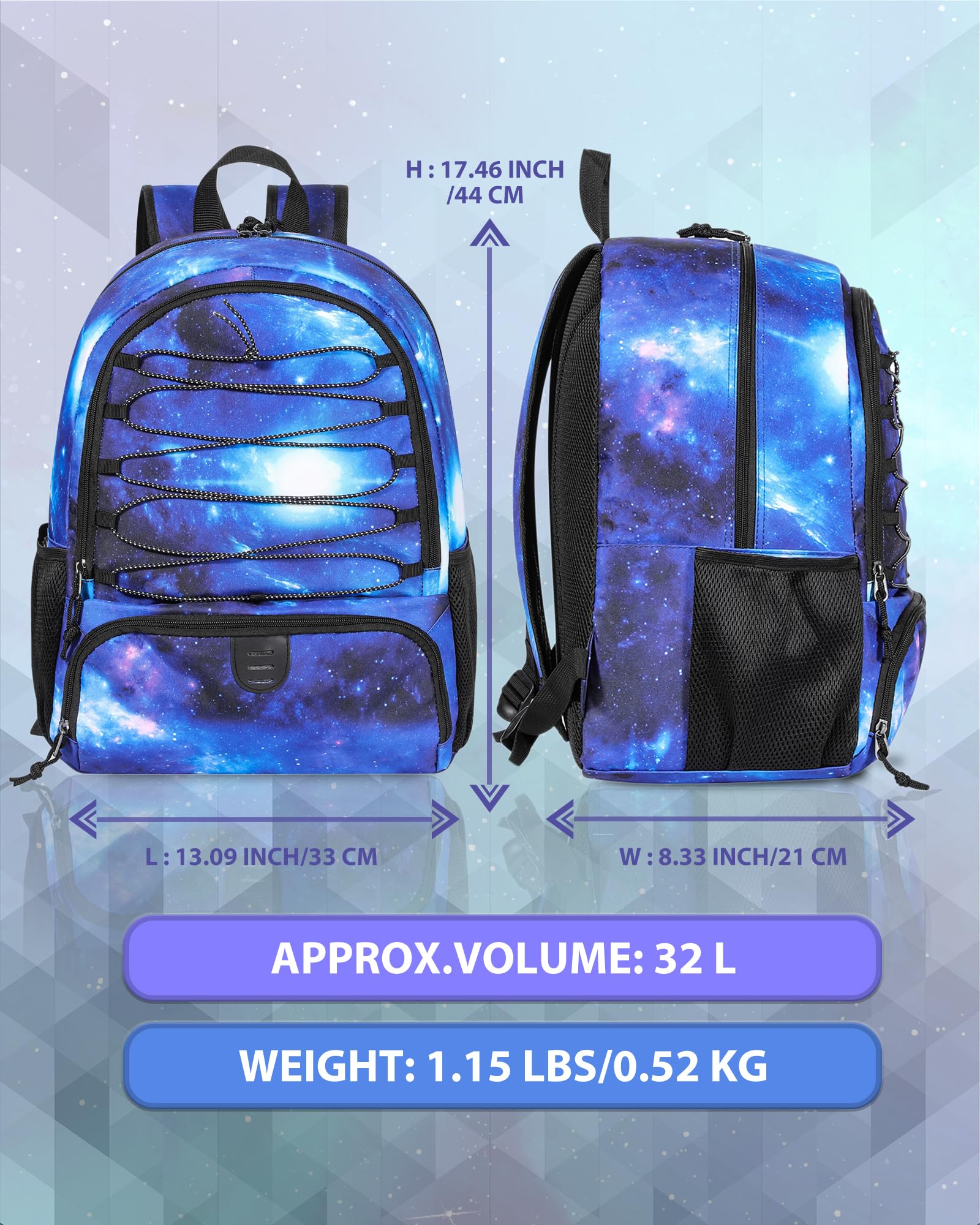 **Best Basketball Backpack for Men & Women - 30L Lightweight Breathable Sports Bag with Ball & Shoes Compartment - Perfect for Gym, School, Travel & Soccer, Volleyball, Football**