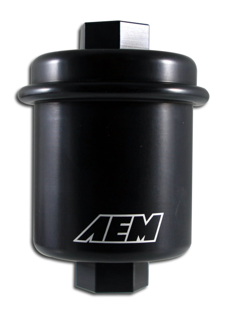 AEM 94-01 Acura Integra / 94-97 Honda Accord / 96-00 Civic / 97-01 Prelude Black Fuel Filter Kit - High Performance Replacement Part for Improved Engine Efficiency & Fuel System Protection