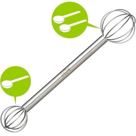 Premium Leye Miso Muddler & Whisk LS1500 - Stainless Steel Japanese Cooking Tool for Miso Soup, Sauces & Dressings - Perfect for Home Chefs & Ramen Lovers