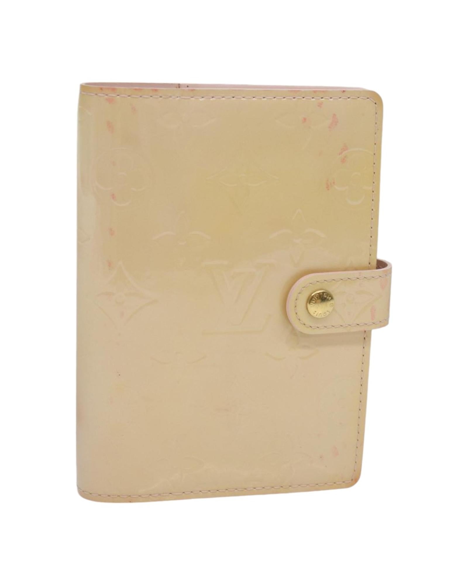 Louis Vuitton Monogram Vernis Leather PM Agenda - Stylish Organizer for Work & Daily Planning | Perfect for Professionals & Students