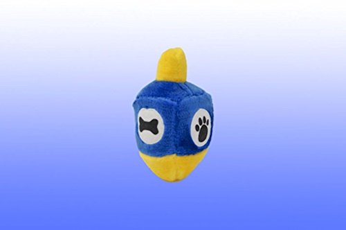 Chewish Jewish Plush Dog Toy Dreidel - Soft Hanukkah-Themed Chew Toy for Small & Medium Dogs | Perfect for Holiday Playtime & Jewish Tradition Celebrations
