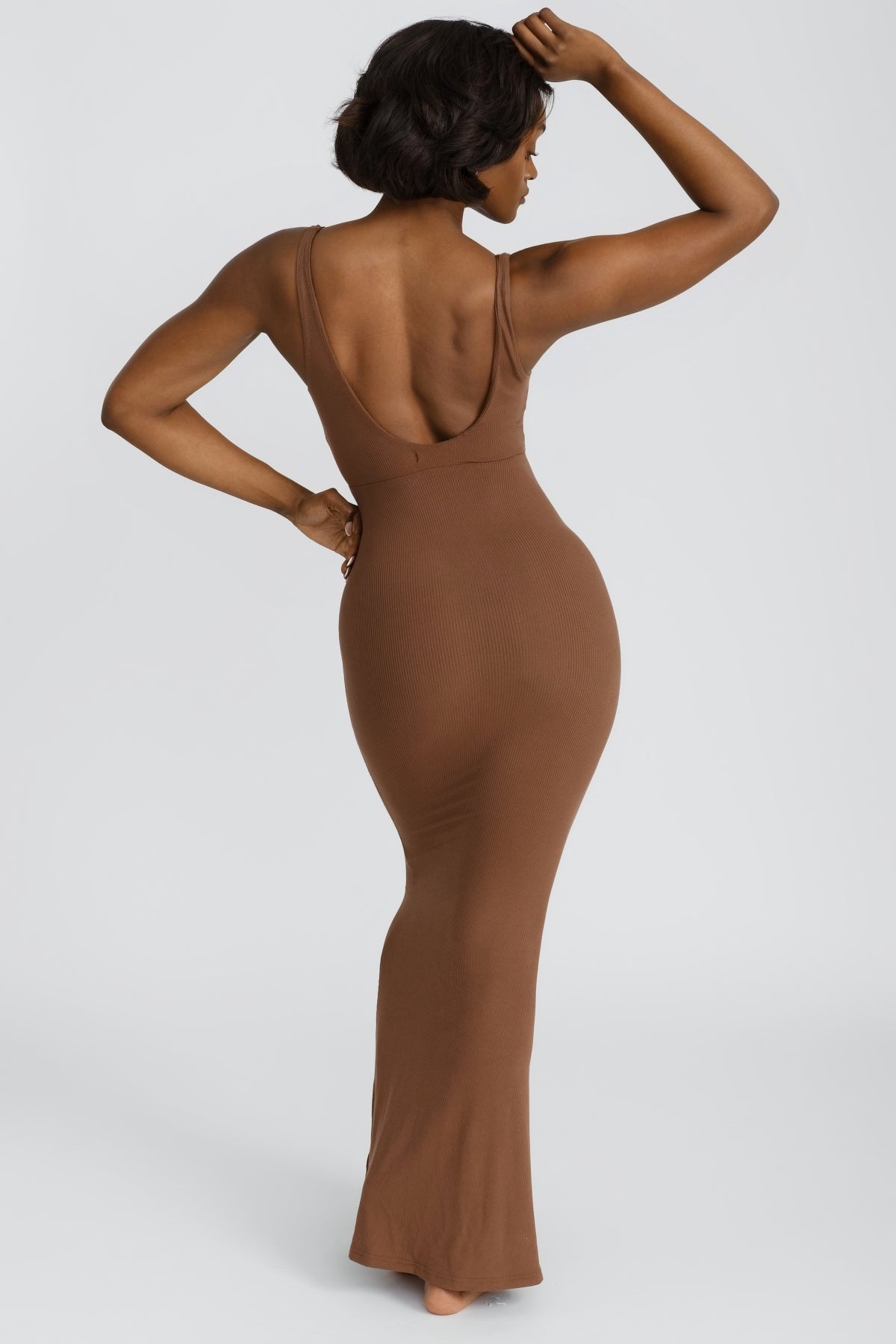 Reily Maxi Dress for Women - Elegant Long Flowy Boho Summer Dress in Brown | Perfect for Beach, Vacation, and Casual Outings