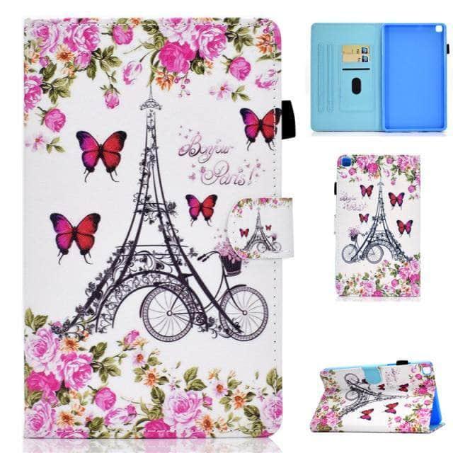 Samsung Galaxy Tab A7 Lite T220 T225 Case - Cartoon Leather Stand Cover for Kids | Perfect for School, Travel & Home Use