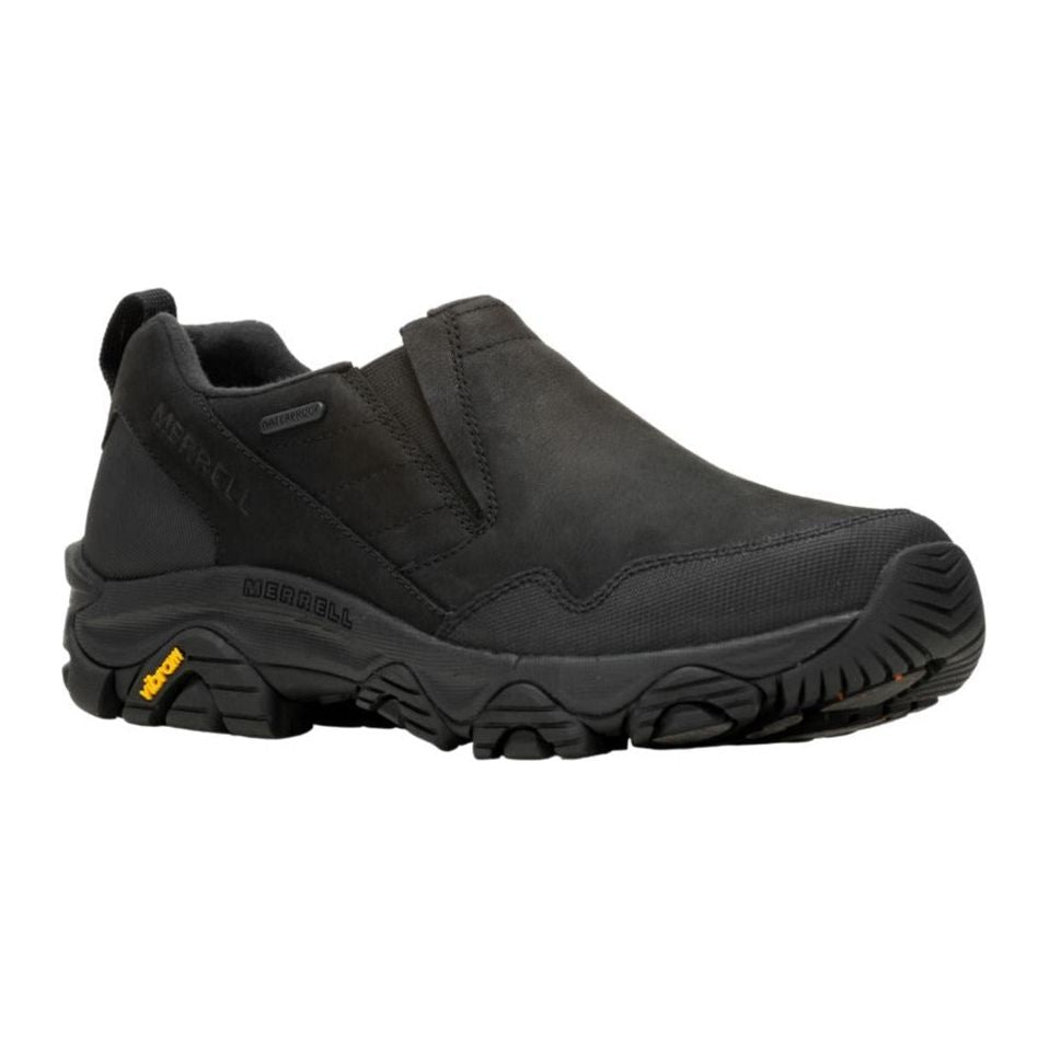 Merrell ColdPack 3 Thermo Moc Waterproof Winter Boots for Men - Medium & Wide Width - Warm Slip-On Shoes for Snow, Ice & Outdoor Activities