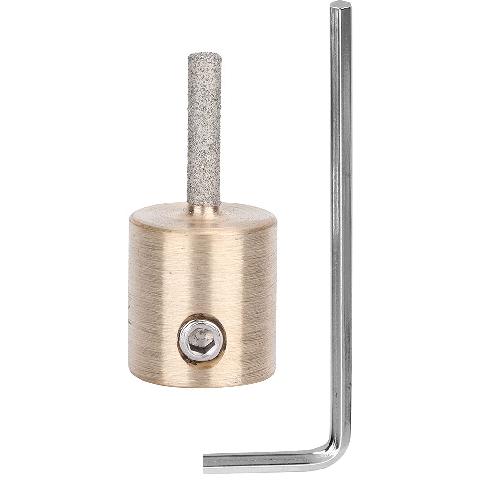 Glass Grinder Bit - Metal Grinding Bit with Ceramic Abrasive Head for Inland Glass Grinder & Repair Tools (MCB18) - Perfect for Stained Glass, Mosaic, and DIY Glass Art Projects
