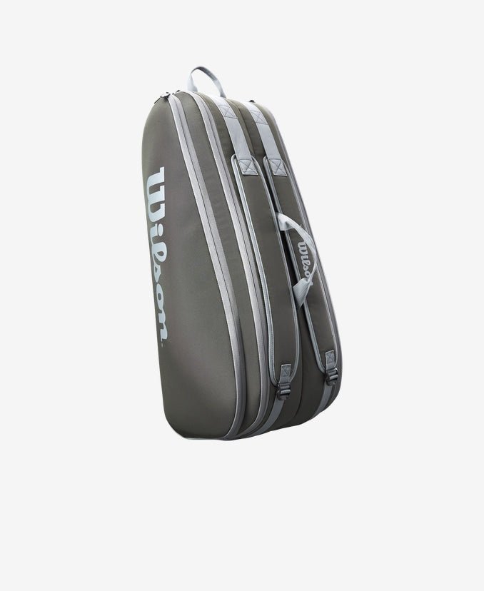 Wilson Tour Tennis Bag 6-Pack - Premium Durable Dark Green Tennis Gear for Players & Coaches | Perfect for Tournaments, Practice & Travel