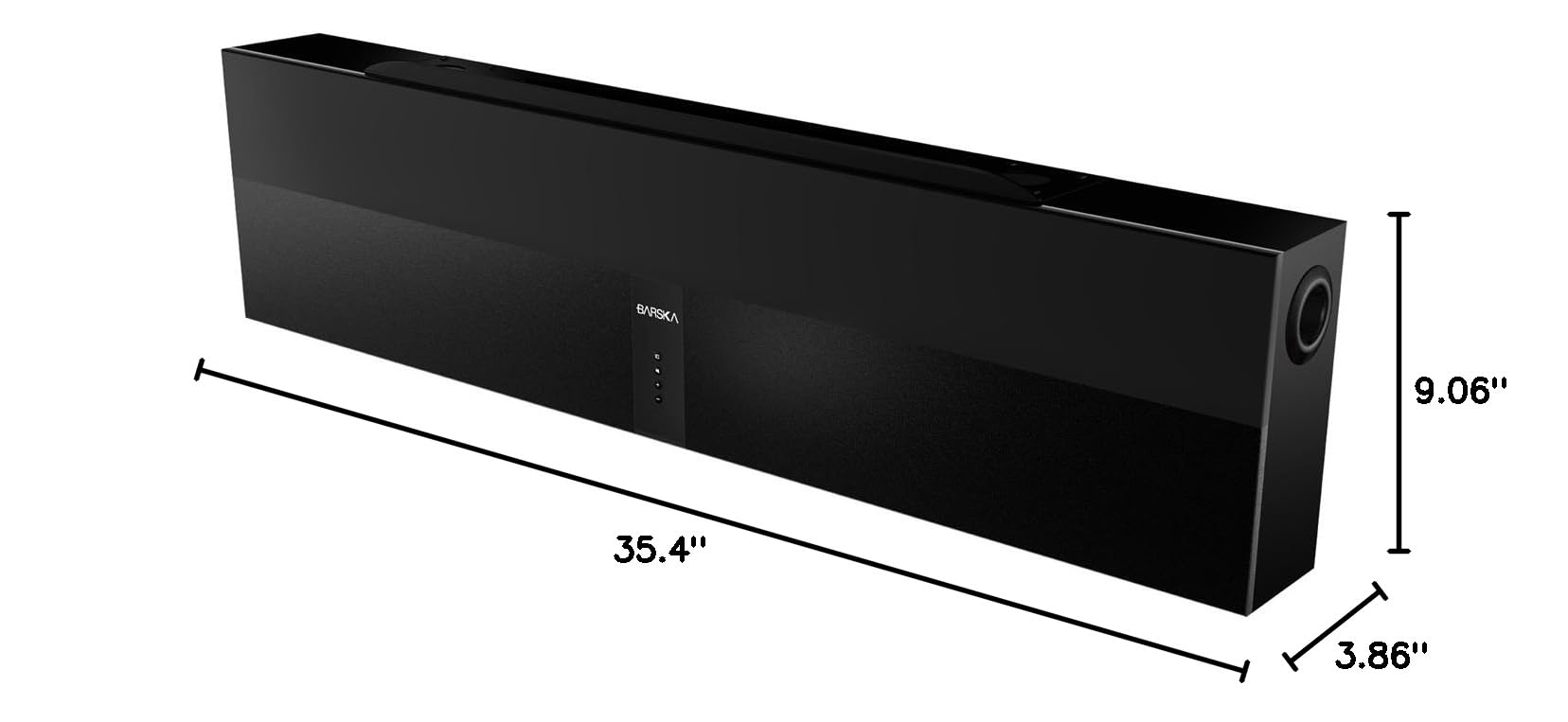 Barska Ion Sound Bar (XT-100) - Premium Bluetooth Speaker with Deep Bass, Wireless Audio for Home Theater, Gaming & Outdoor Parties