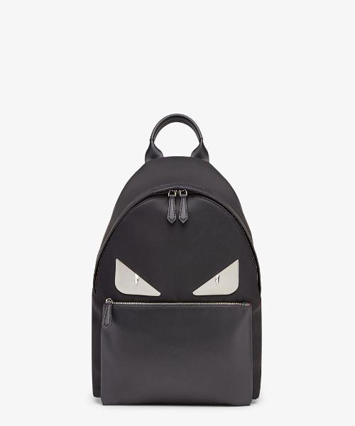 Fendi Black Nylon Backpack for Women & Men | Luxury Designer Shoulder Bag | Perfect for Travel, Work & School | Waterproof & Durable