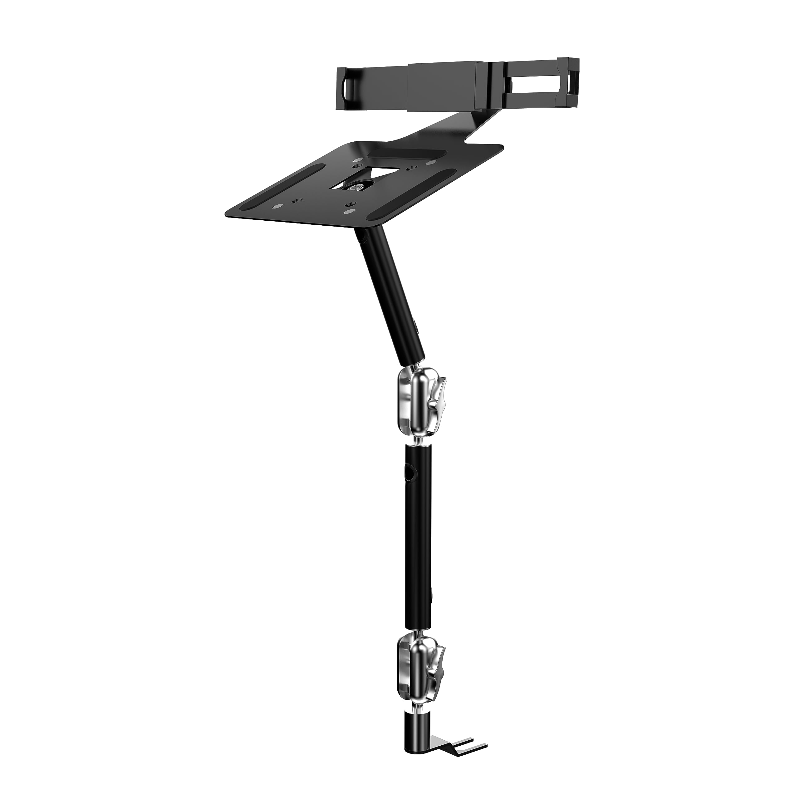 CTA Digital Laptop Arm with VESA Mounting Base - Secure Laptop Holder for 17