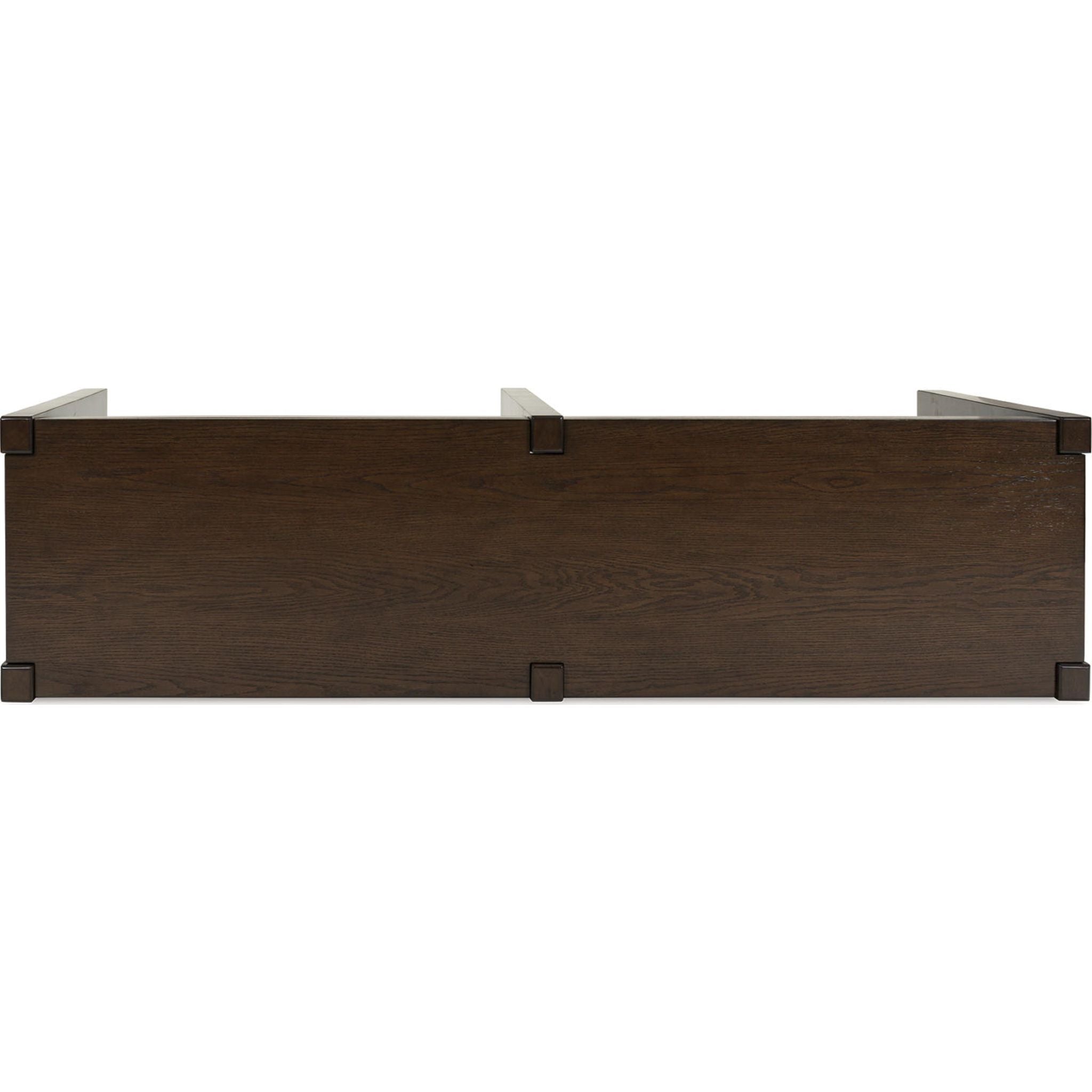 Breckington Sofa Table - Dark Brown Console Table for Living Room, Entryway & Hallway - Perfect for Home Decor & Storage