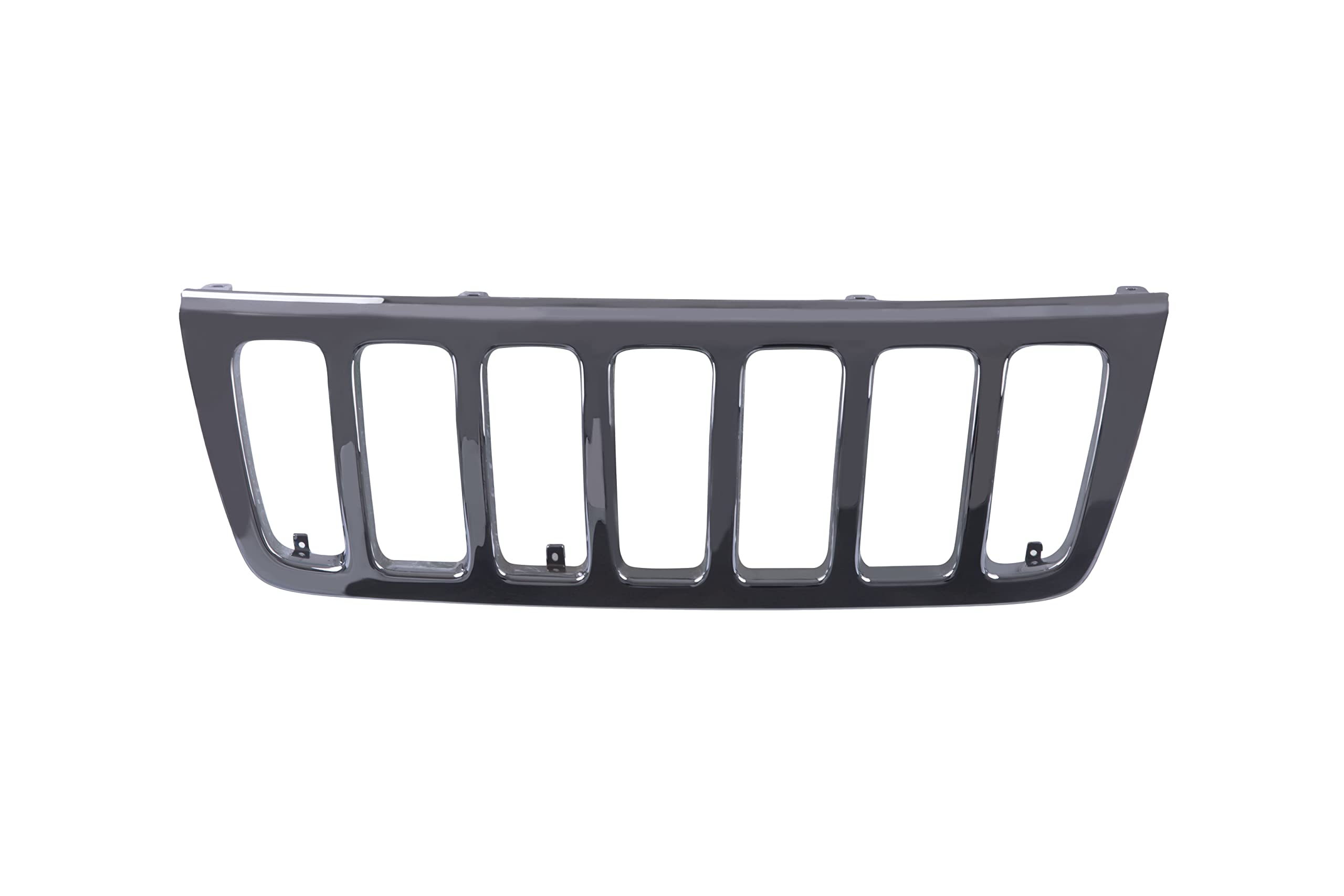 Perfit Liner Front Chrome Grille Replacement for Jeep Grand Cherokee SUV (2011-2021) - Compatible with Laredo Models CH1200221 & 55155921AB | Durable Auto Upgrade for Off-Road & City Driving