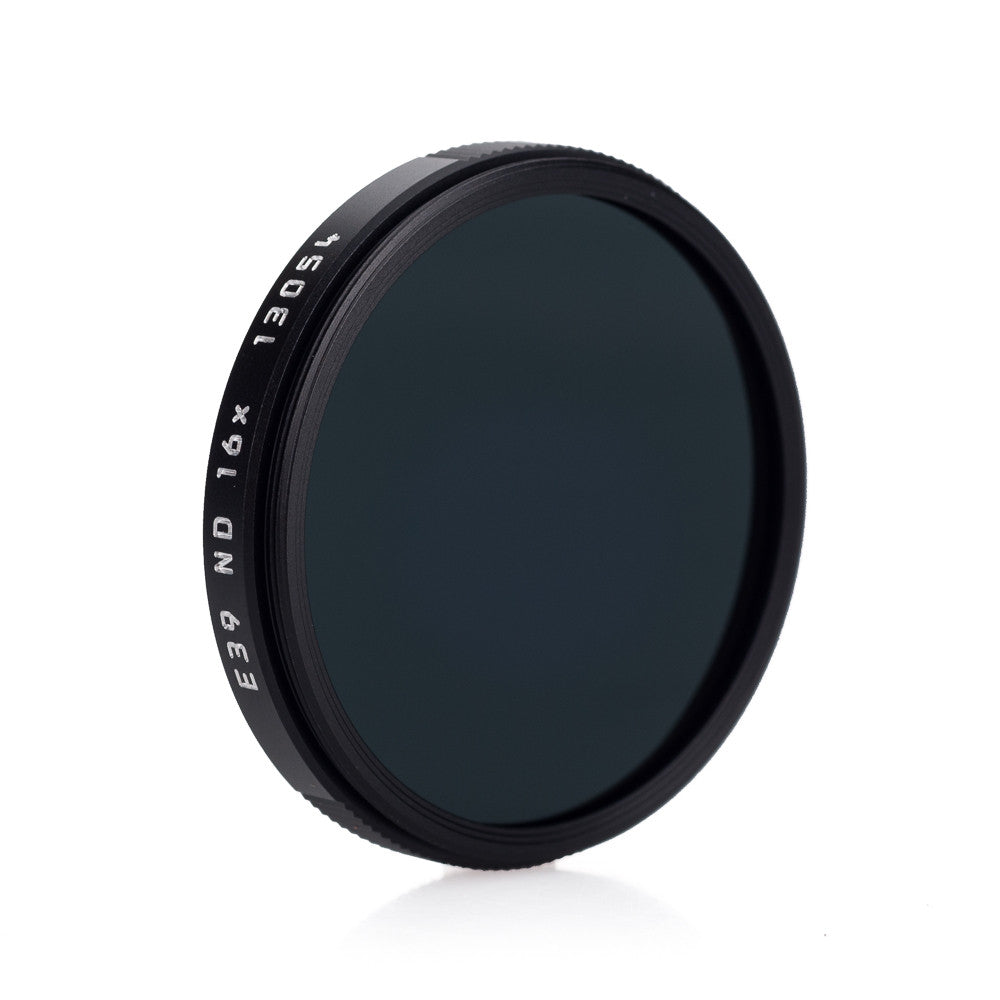 Leica E39 ND 4 Stop 16x Filter - Black Lens Filter for Photography, Videography & Outdoor Shooting - Compatible with Leica M Series Cameras