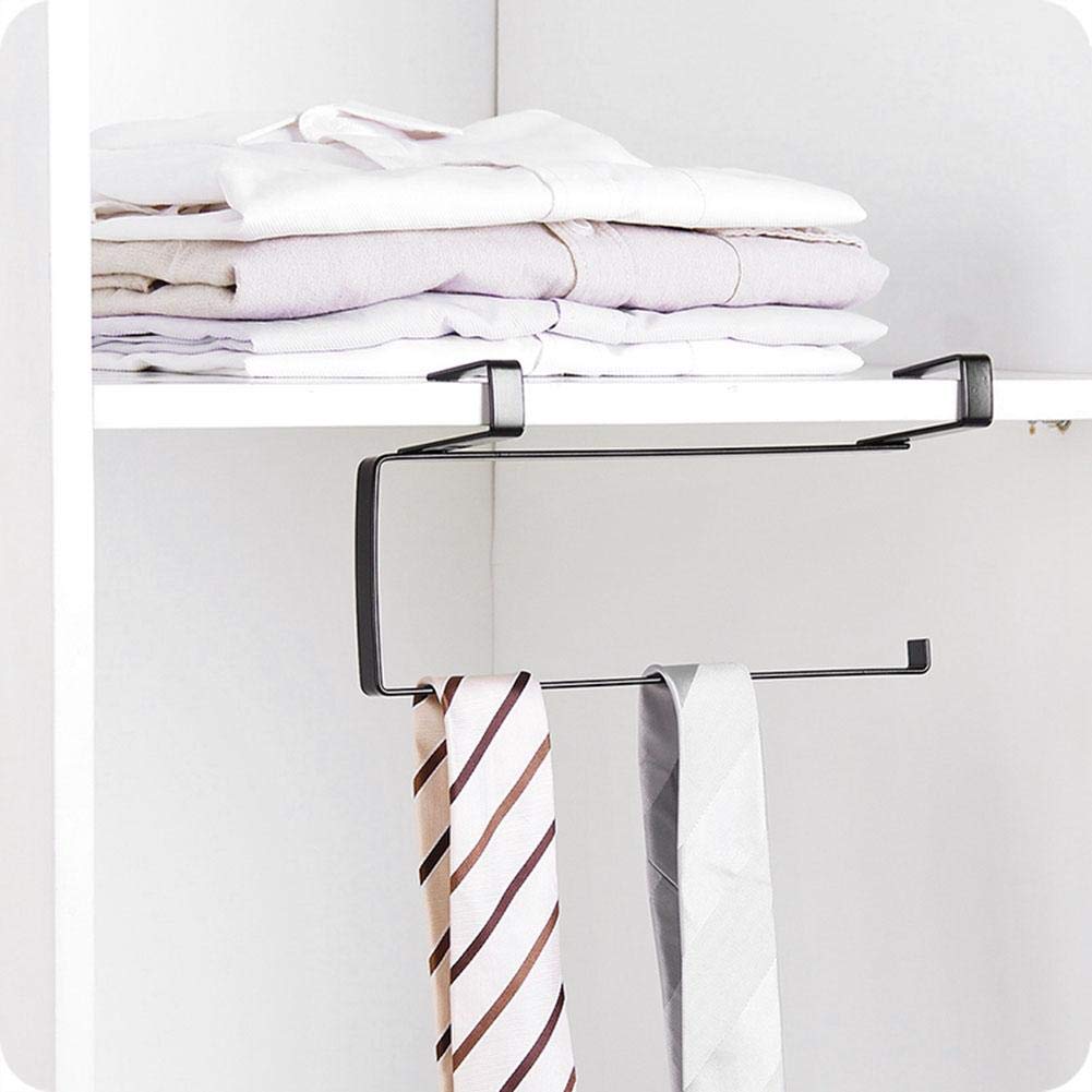 Under Cabinet Paper Towel Holder - Space Saving Kitchen & Bathroom Towel Rack for Home, RV, Office - Durable Stainless Steel Hanging Organizer (1 Pack) - Perfect for Small Spaces & Easy Access While Cooking