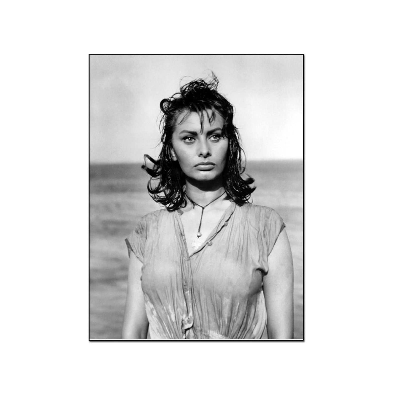 Sophia Loren Vintage Movie Posters - 8x10 Inch (20x26cm) Classic Hollywood Wall Art Prints for Living Room, Bedroom & Office Decor