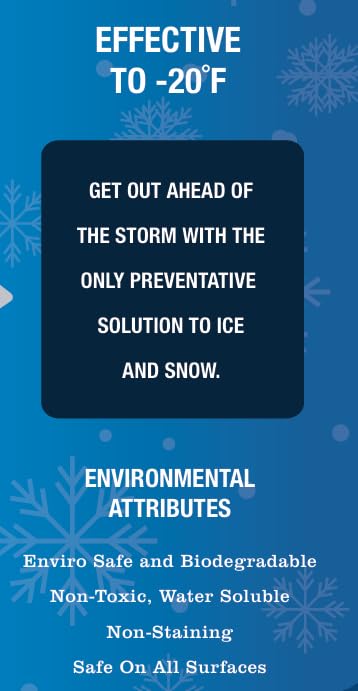 Fast-Acting Calcium Chloride (CaCl2) Ice Melt Liquid - 30 Gallon Professional Drum | BGB-30DC Winter Solution for Driveways, Sidewalks & Parking Lots | Bare Ground Blue Formula