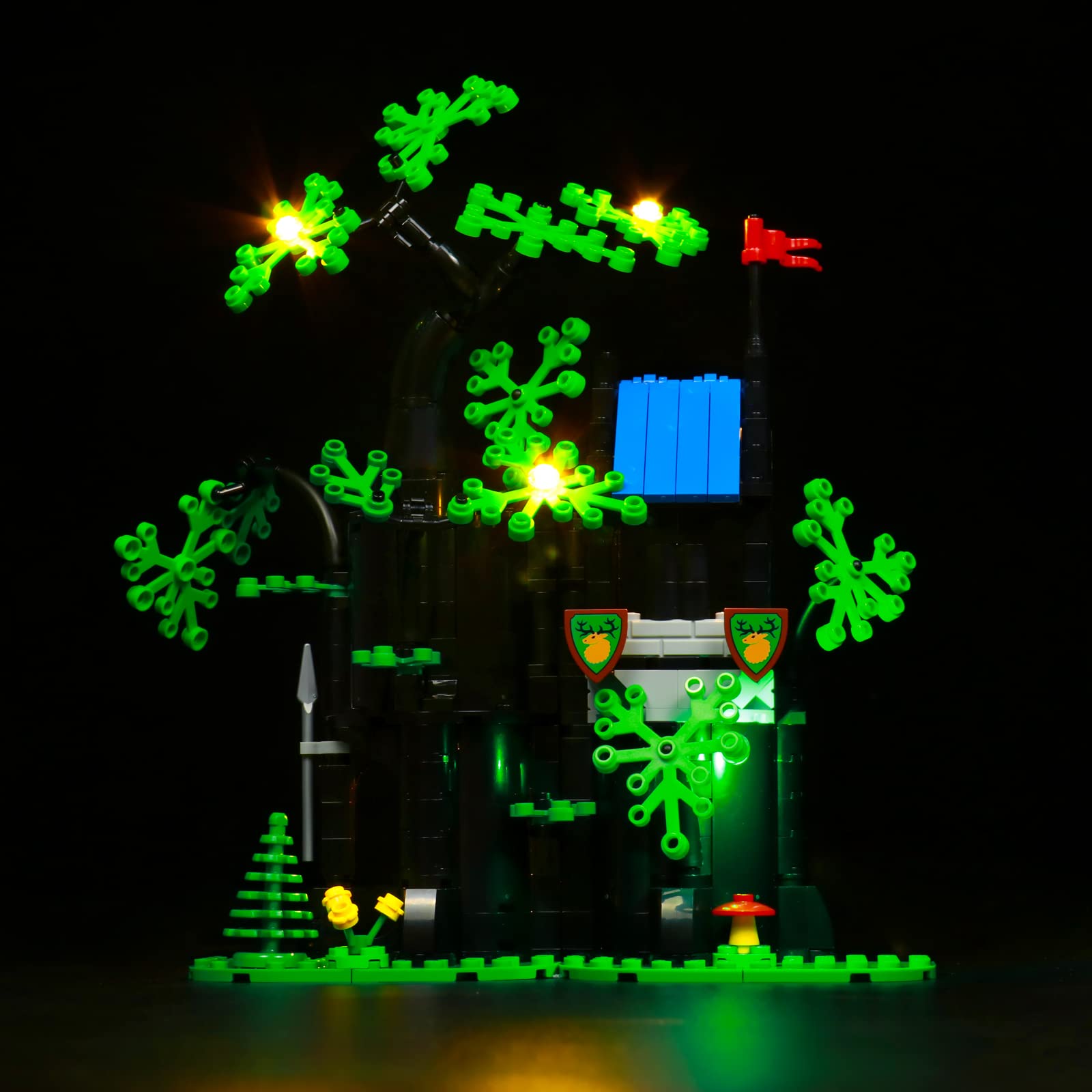 LMTIC LED Lighting Kit for Lego Forest Hideout 40567 - Compatible with Lego 40567 Building Set (Lego Not Included) - Perfect for Night Display & Model Enhancement