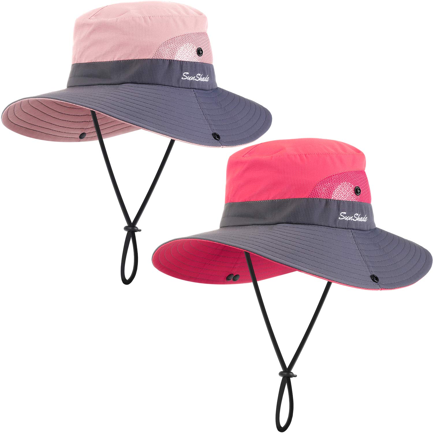 Geyoga Women's Bucket Hat - Sun Protection, Adjustable & Stylish for Outdoor, Beach, Travel & Summer Activities