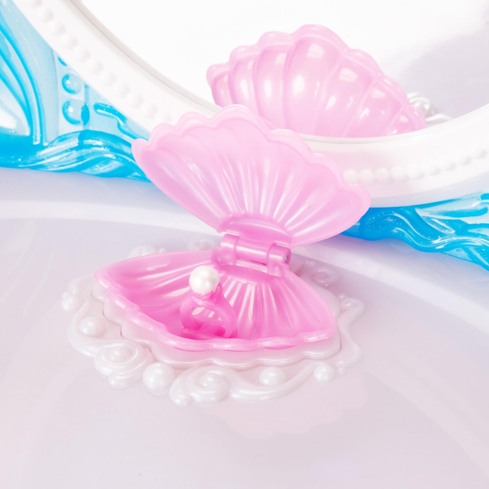 Disney Princess Ariel Vanity Set for Girls with Lights & Sounds - Plays 