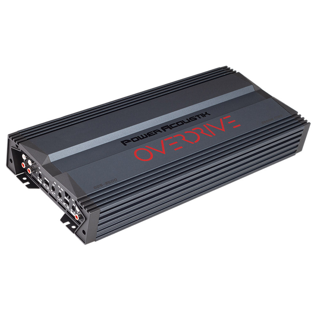 Power Acoustik OD5 3500W 5-Channel Class A/B Car Amplifier with Bass Remote Control - Perfect for Car Audio Systems & Bass Boost in Vehicles