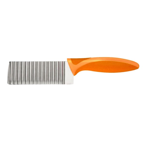 Zyliss Crinkle Cut Knife - Professional Wavy Blade Potato & Vegetable Cutter for Perfect Fries & Chips - Ideal for Home Cooking, Meal Prep & Party Snacks