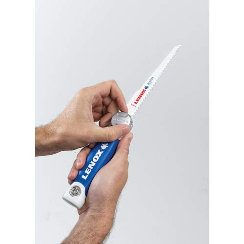 LENOX Tools Folding Jab Saw 20997TFHS618636 - Heavy Duty Drywall Saw for Woodworking, Construction & DIY Projects