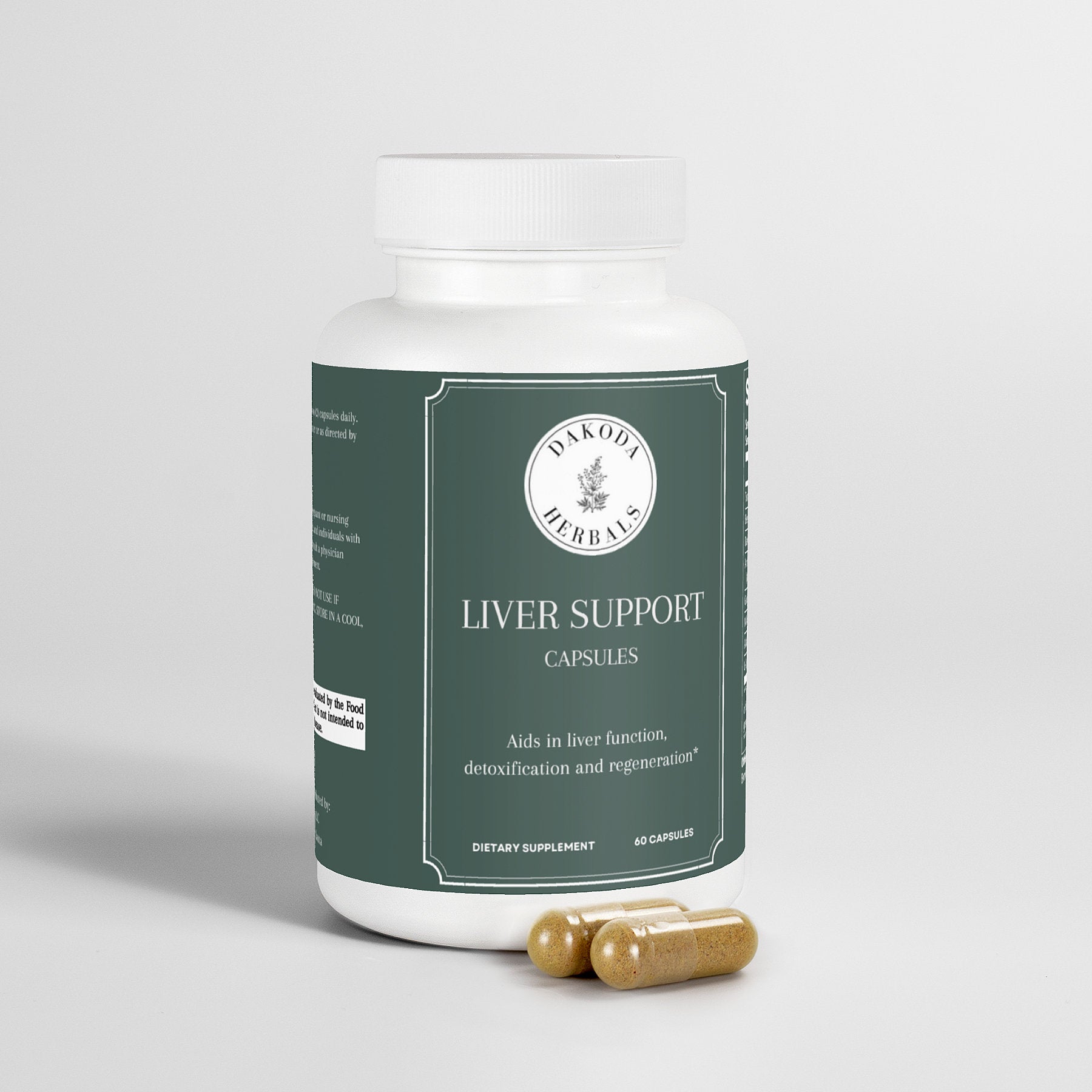 Best Herbal Liver Support Supplement - Natural Detox & Liver Cleanse for Optimal Health - Supports Digestion & Energy Boost - Perfect for Daily Wellness & Detox Routine