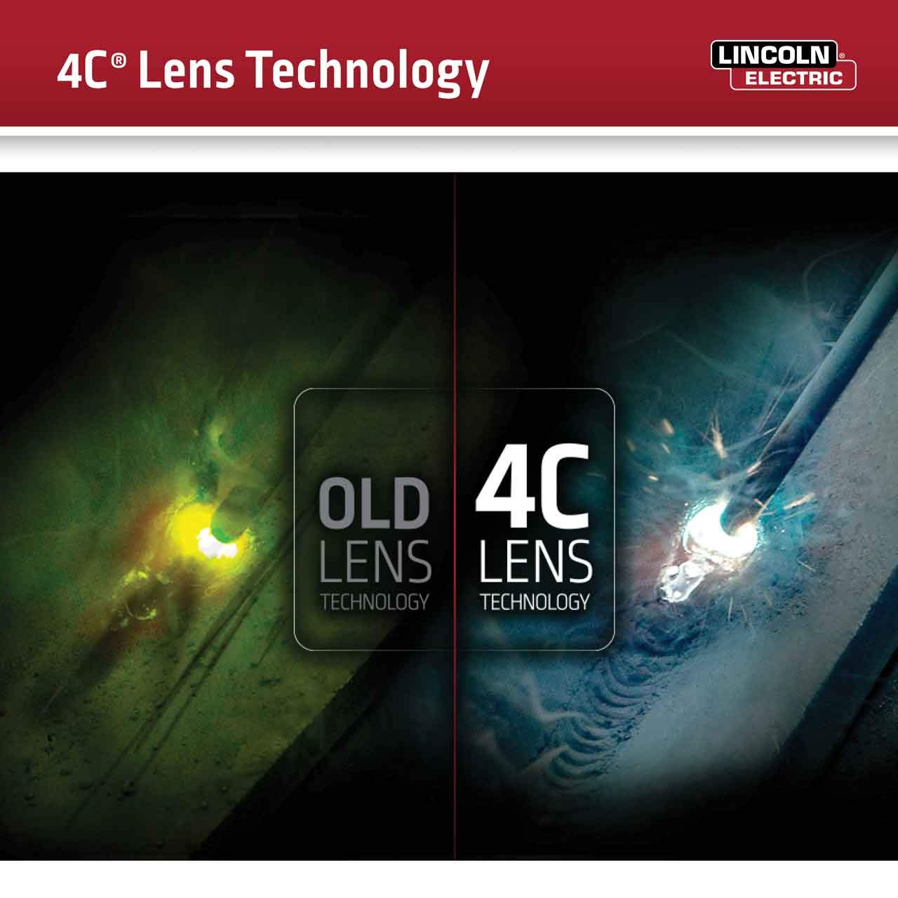 Lincoln Electric ArcSpecs Auto-Darkening Welding Goggles with 4C Lens Technology - K4643-1 Black Safety Mask for Arc Welding, Grinding & Metalwork - Perfect for DIY Projects & Professional Metal Fabrication