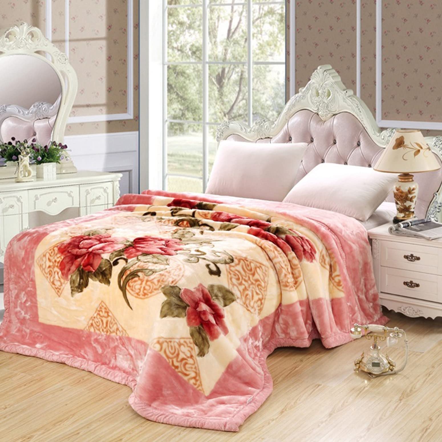 LGYKUMEG Korean Reversible Mink Blanket - 9 lbs 79