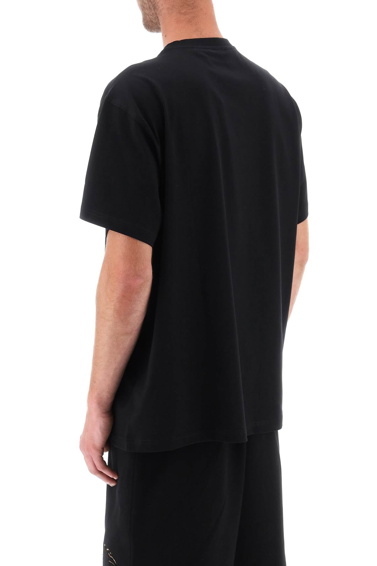 Burberry EKD Inlay T-Shirt for Men - Classic Cotton Crewneck Tee for Casual Wear & Street Style