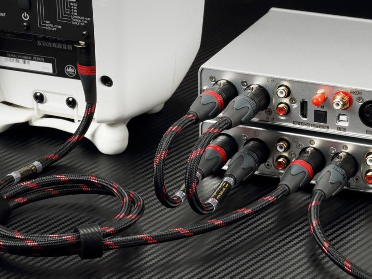TOPPING TCX1 3 Pin Balanced XLR Copper Cable OCC - High-Quality Audio Cable for Professional Studio Equipment, Home Theater, and Audiophile Systems