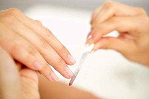 ZAUKY Professional Double Sided Nail File Buffer - Manicure Pedicure Kit with Nail Shaper & Cosmetic Tools (2 Pack) - Perfect for Home Nail Care & Salon Use