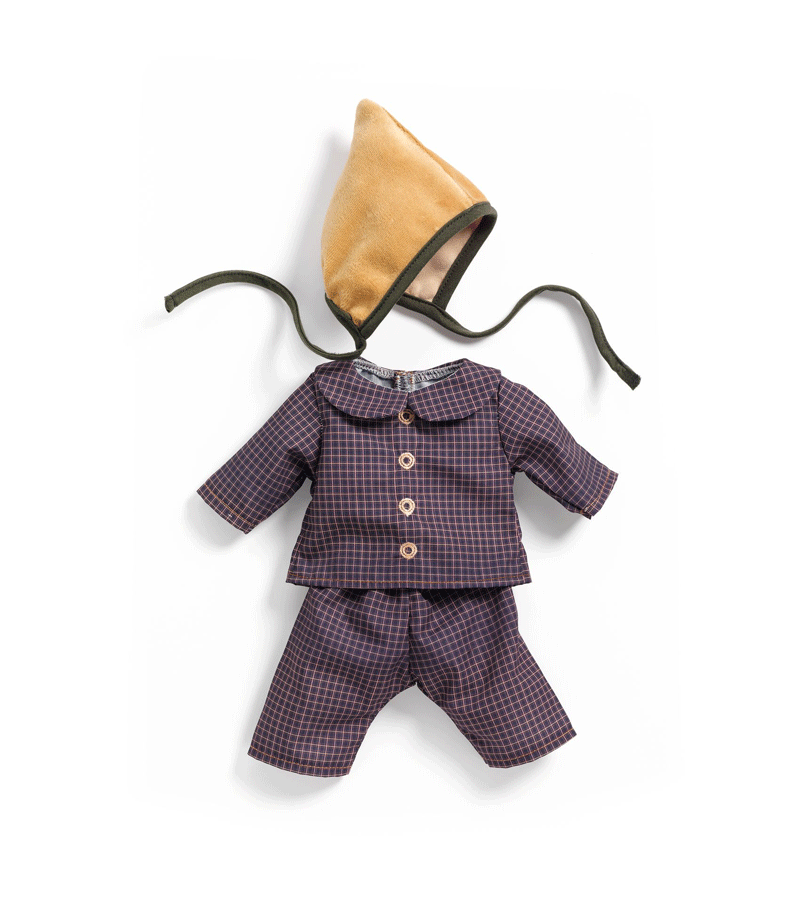Pomea Amber Outfit for Dolls by Djeco - Stylish & High-Quality Doll Clothes | Perfect for Pretend Play, Dress-Up & Collecting