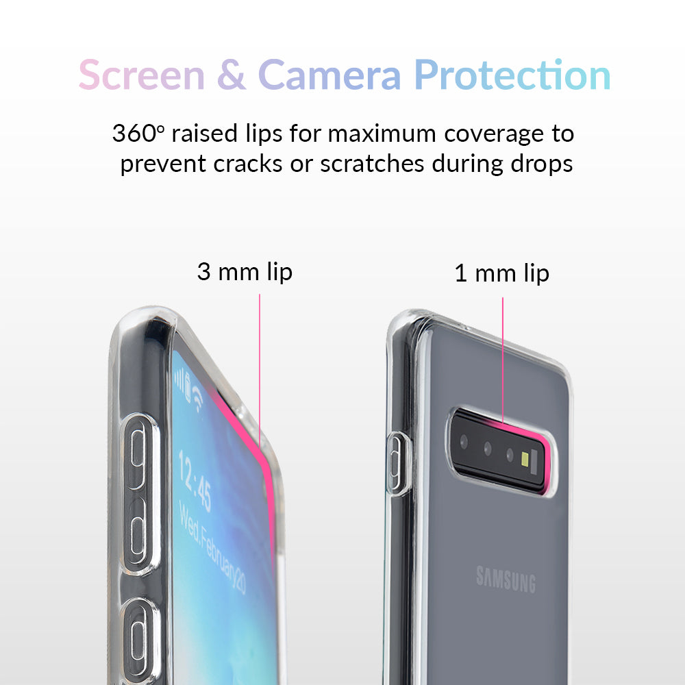 Clear Samsung Galaxy Case - Slim Protective Phone Cover for Galaxy S23/S22/S21/S20 - Shockproof & Scratch-Resistant - Perfect for Everyday Use, Travel & Outdoor Activities