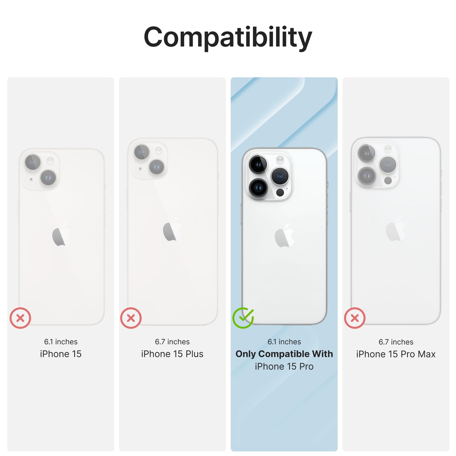 iPhone 15 Pro Waterproof Case - Shockproof & Dustproof Full-Body Protection for Swimming, Snorkeling & Outdoor Adventures