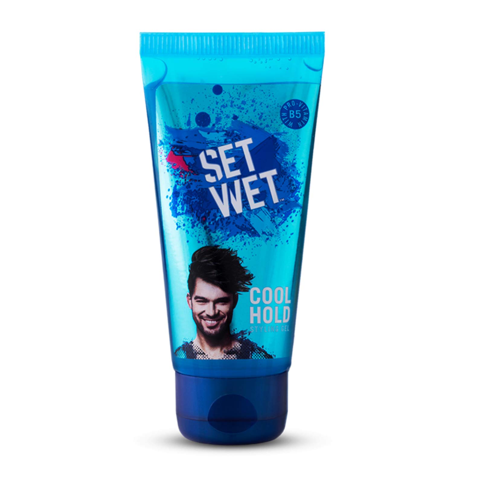 Set Wet Hair Gel Cool Hold & Wet Look Combo (50ml x 2) - Strong Hold Styling Gel for Men & Women - Perfect for Parties, Weddings & Everyday Hairstyling
