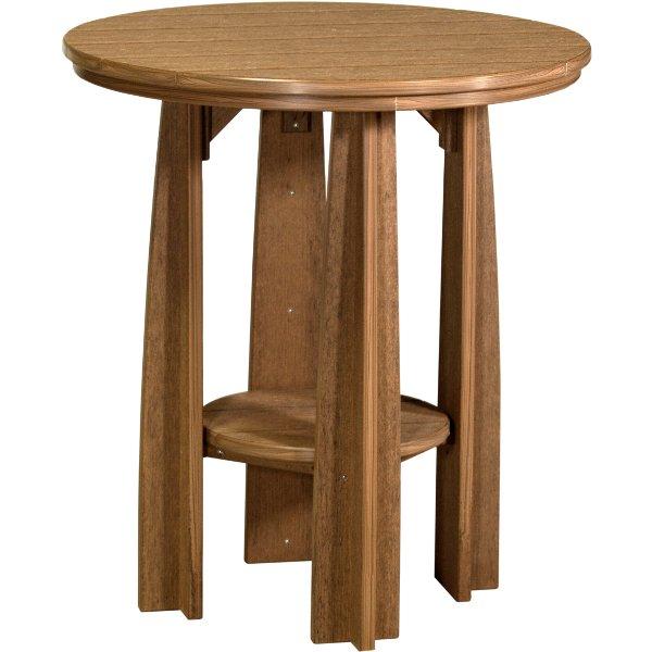 Outdoor Poly Balcony Table - Durable & Weather-Resistant Small Bistro Table for Patio, Garden, or Apartment Balcony - Perfect for Coffee, Dining, or Relaxing Outside