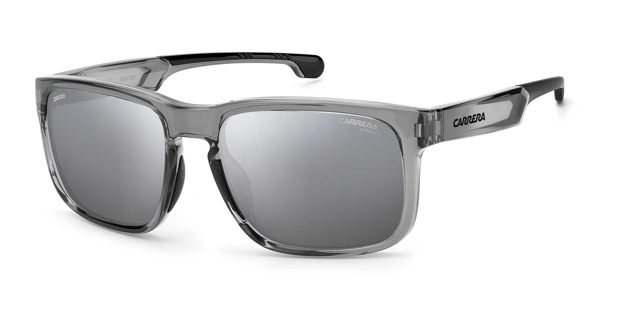 Carrera Ducati CARDUC 001/S Sunglasses - Men's Sports Cycling Shades with UV Protection - Perfect for Motorcycle Riding, Biking & Outdoor Adventures