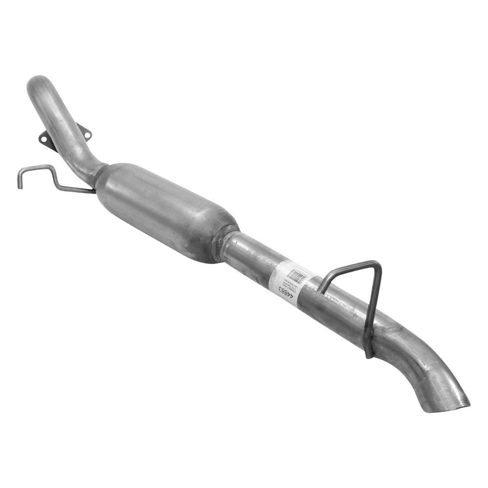 AP Exhaust Products 44883 Stainless Steel Exhaust Tail Pipe - Universal Fit for Trucks & SUVs - Durable Performance Upgrade for Better Exhaust Flow & Sound Enhancement