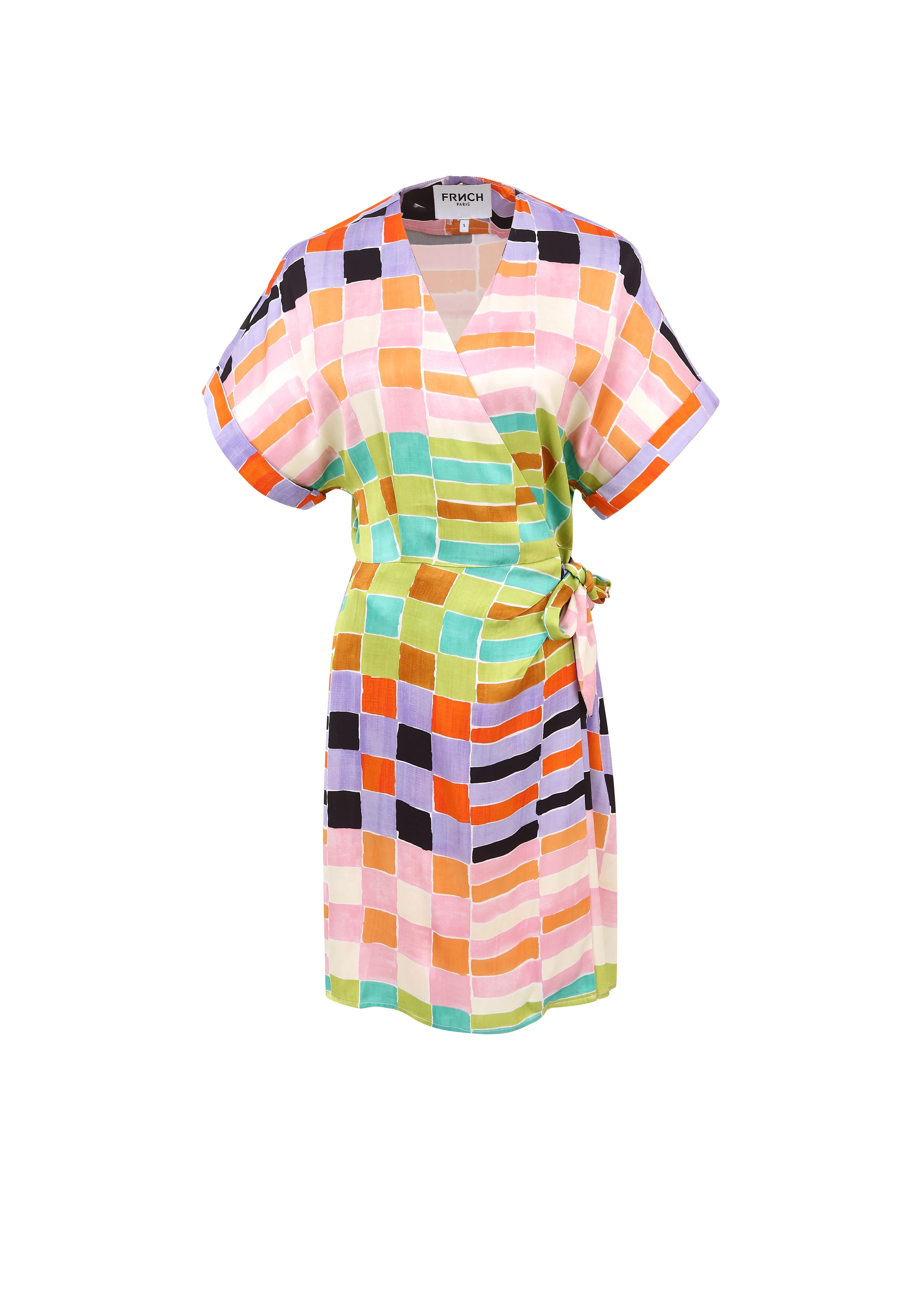 LOIS Wrap Dress for Women - Flattering Multi-Color Floral Print Maxi Dress - Perfect for Summer, Beach Vacations & Special Occasions