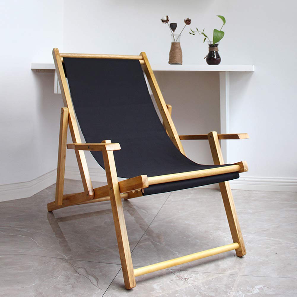 Adjustable Zero Gravity Folding Lounge Chair with Armrests - Portable Sun Lounger for Pool, Beach, Garden, Camping & Patio - Lightweight Outdoor Relaxation Chair for Sunbathing, Reading & Napping