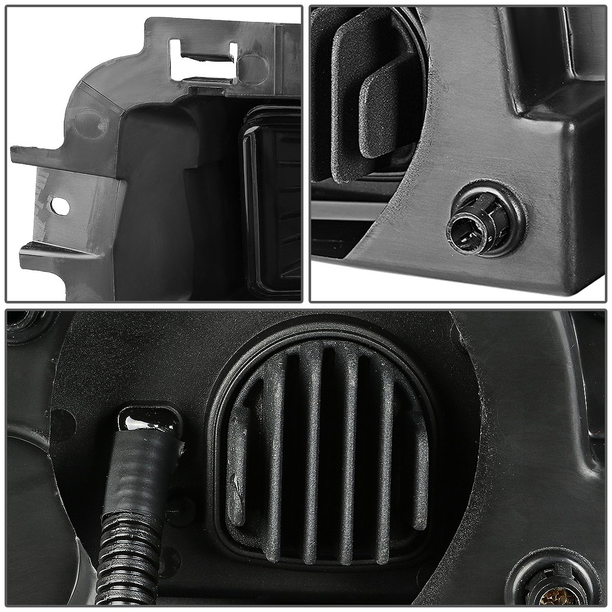 Auto Dynasty LED Fog Lights for Chevy Silverado 1500 - Smoked Lens Chrome Housing Pair with Mounting Kit & Switch | Off-Road Driving, Night Visibility Enhancement